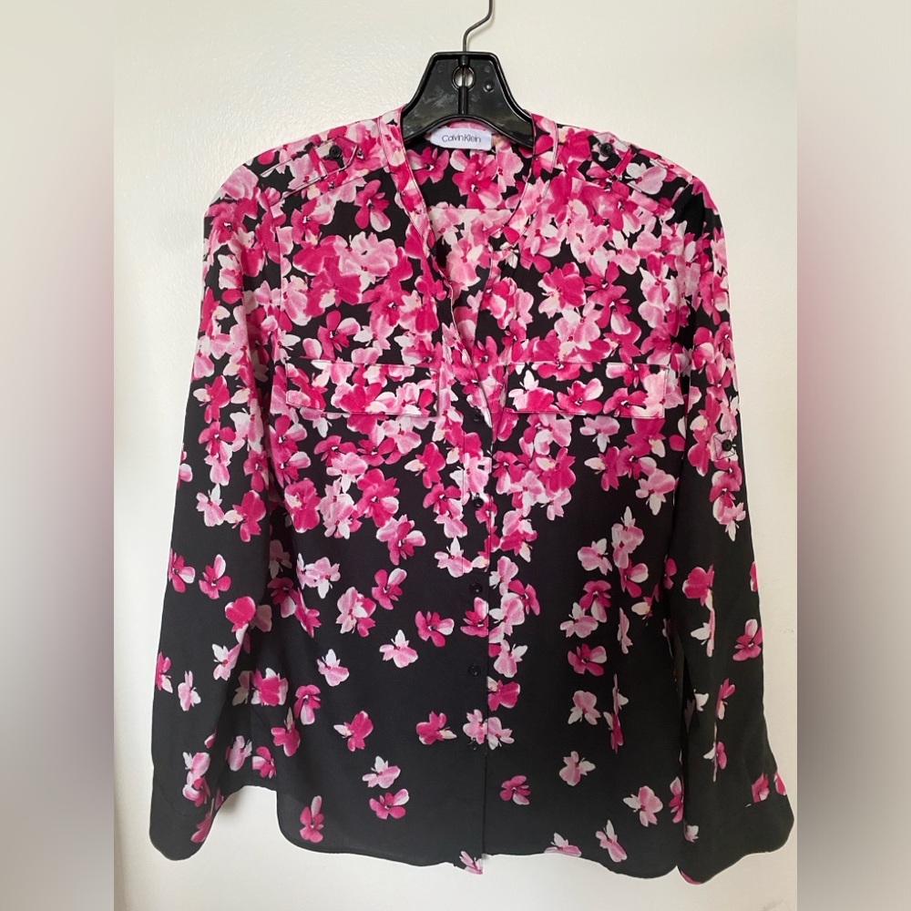 Calvin Klein Flower Blouse